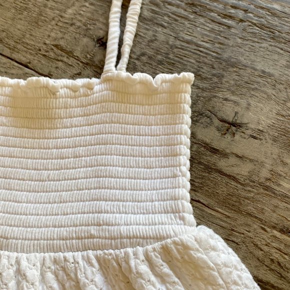 Tommy Hilfiger White Knit Summer Dress - Picture 3 of 4